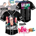 Blink 182 One More Time Tour 2024 Personalized Baseball Jersey