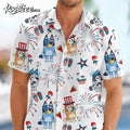 Bluey 4th Of July Hawaiian Shirt
