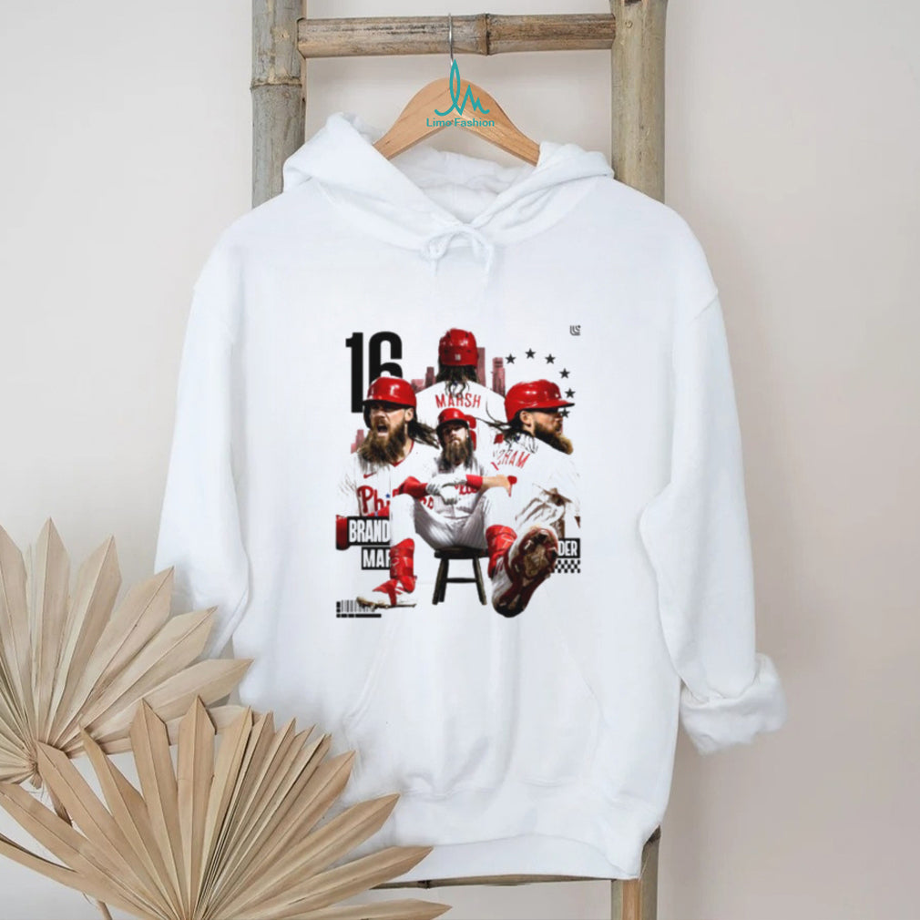 Brandon Marsh Philadelphia Baseball Fan Photo Collage Shirt