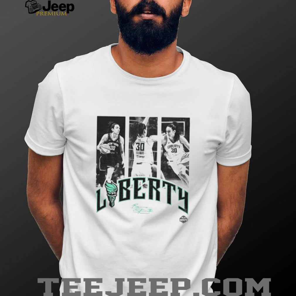 Breanna Stewart New York Liberty Team Player Hustle WNBA shirt