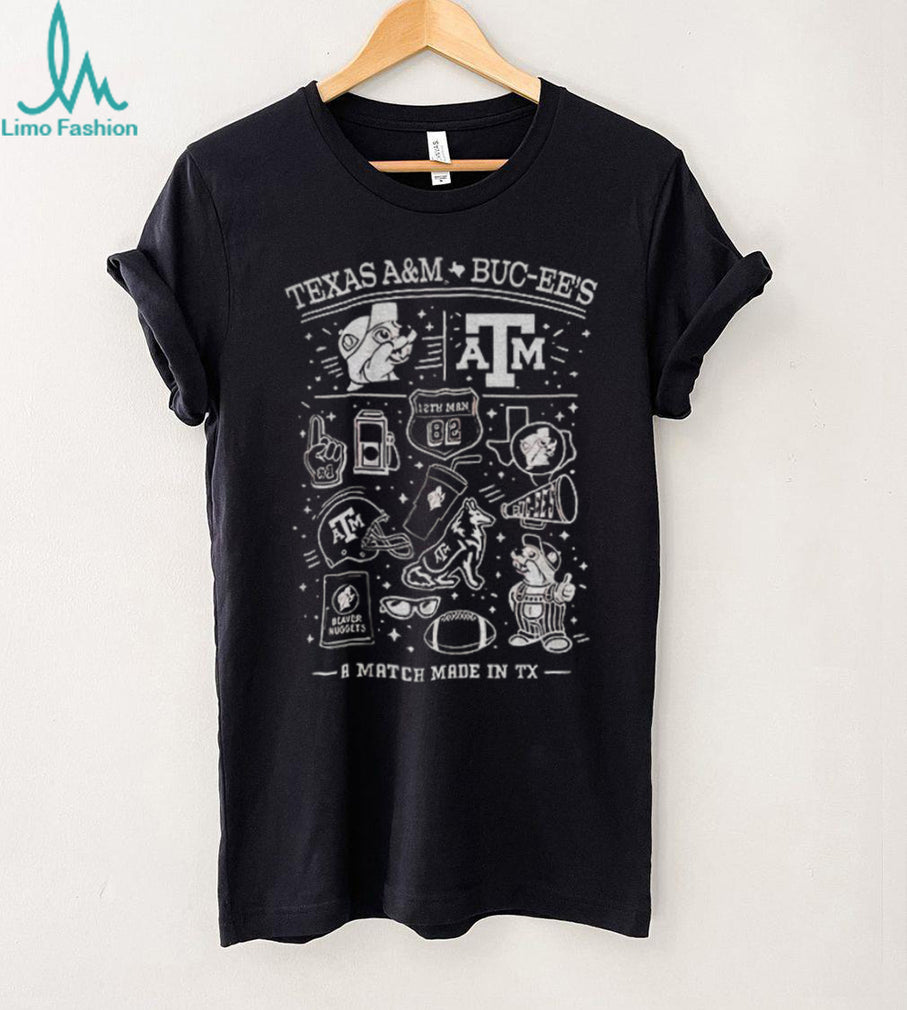 Buc ee’s Texas A&M logo a match made in TX shirt