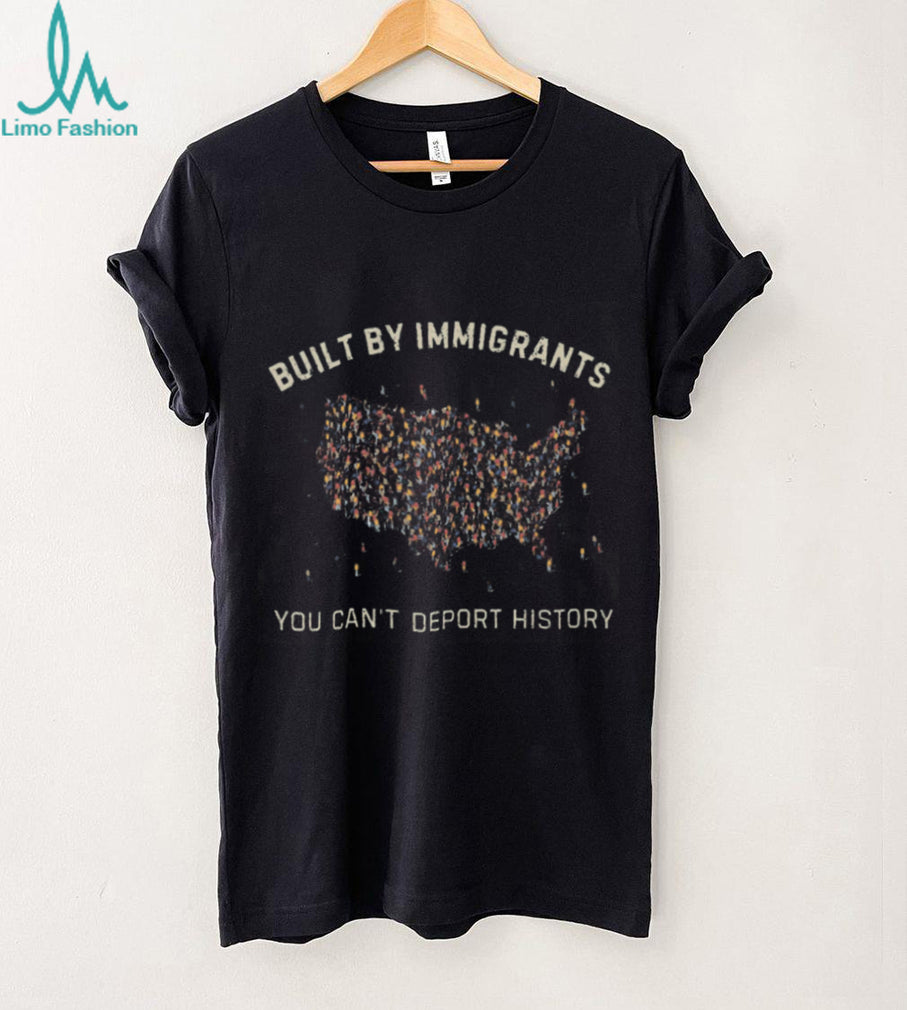 Built By Immigrants USA Map Heritage Pride Shirt