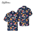 Butler Hockey Club Logo Hawaiian Shirt