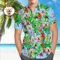 50% OFF Custom Tropical Shirts with Face Custom Face Hawaiian Shirt Parrot This Hawaiian shirt features print,button up closure,short sleeve.Produce Time:2-5 business days.It is very comfortable,trendy,and lightweight.Shirt i... 50% OFF 50% OFF