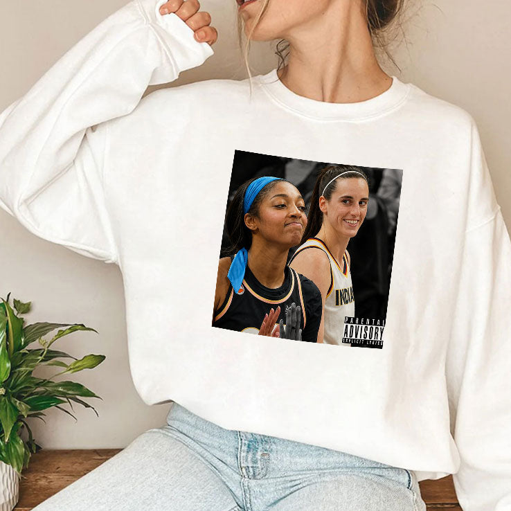 Caitlin Clark Laughing At Angel Reese Missed Layup Indiana Chicago Rivalry T Shirt