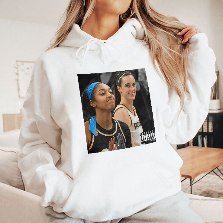 Caitlin Clark Laughing At Angel Reese Missed Layup Indiana Chicago Rivalry T Shirt