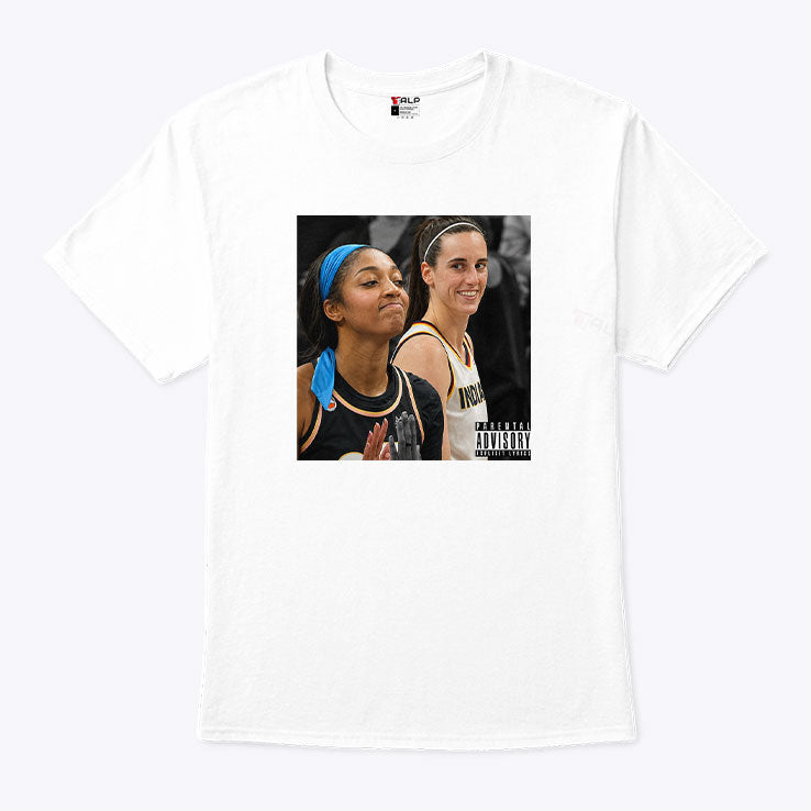Caitlin Clark Laughing At Angel Reese Missed Layup Indiana Chicago Rivalry T Shirt