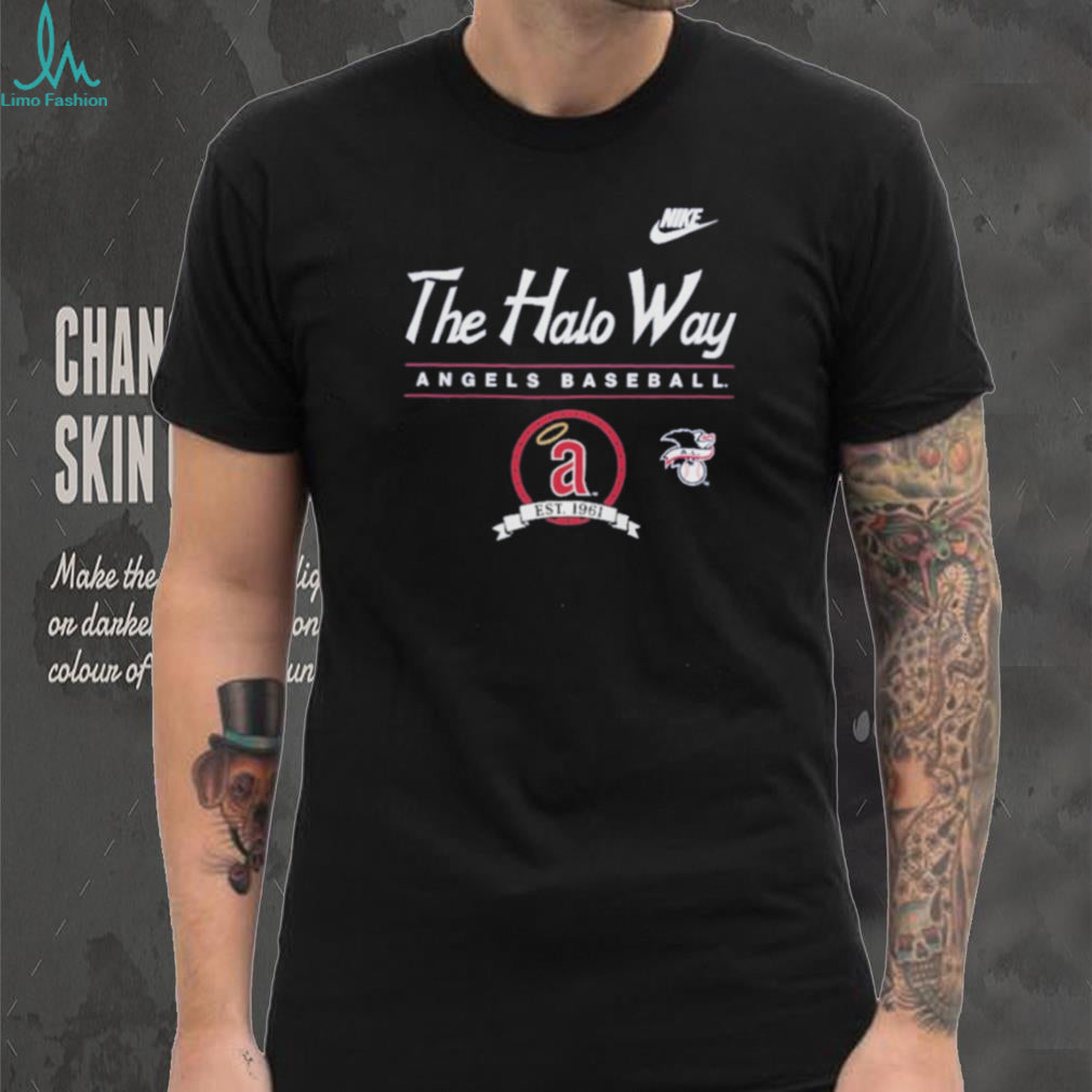 California Angels The Halo Way logo shirt