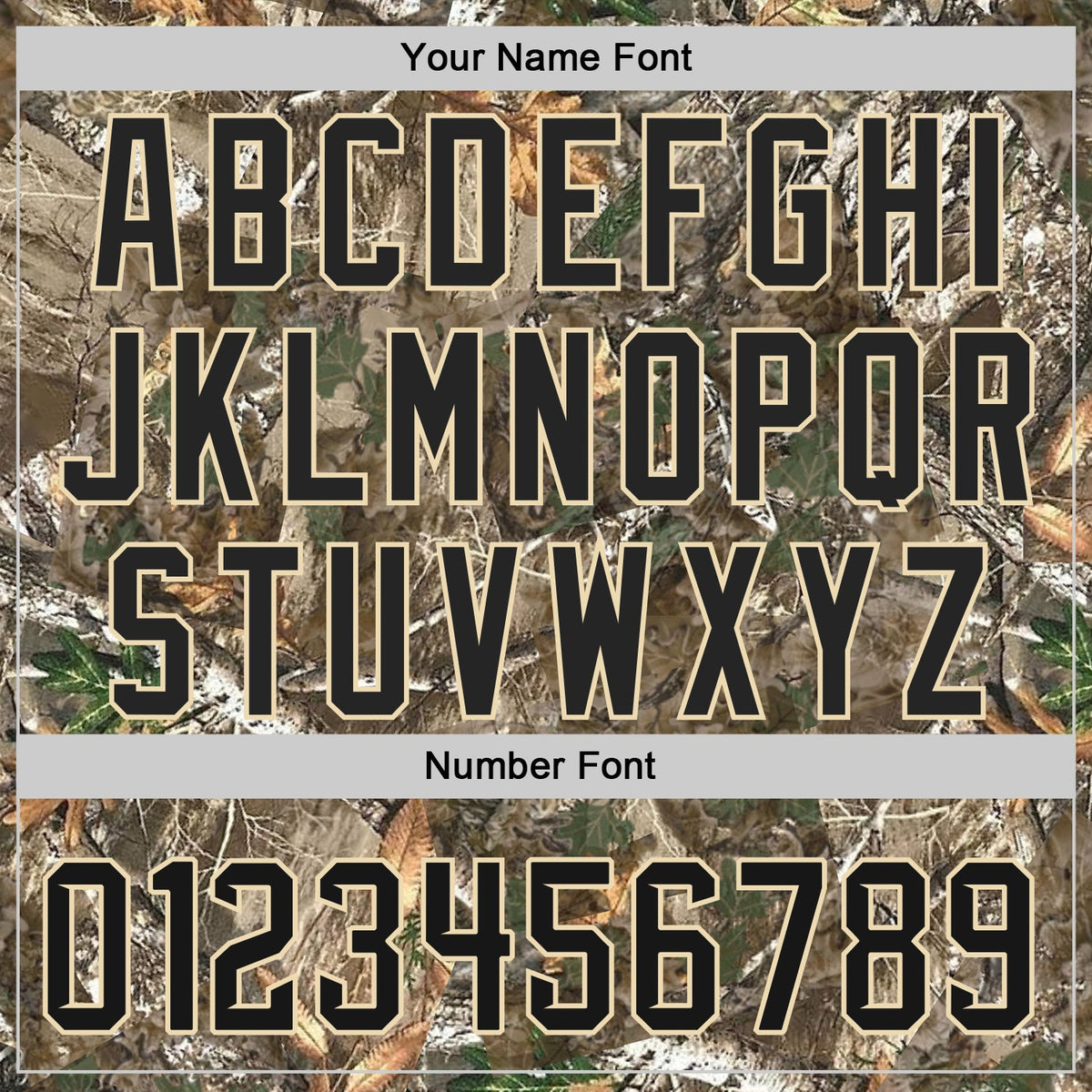 Custom Camo Black-Cream Woodland Forest Camouflage Authentic Salute To Service Baseball Jersey