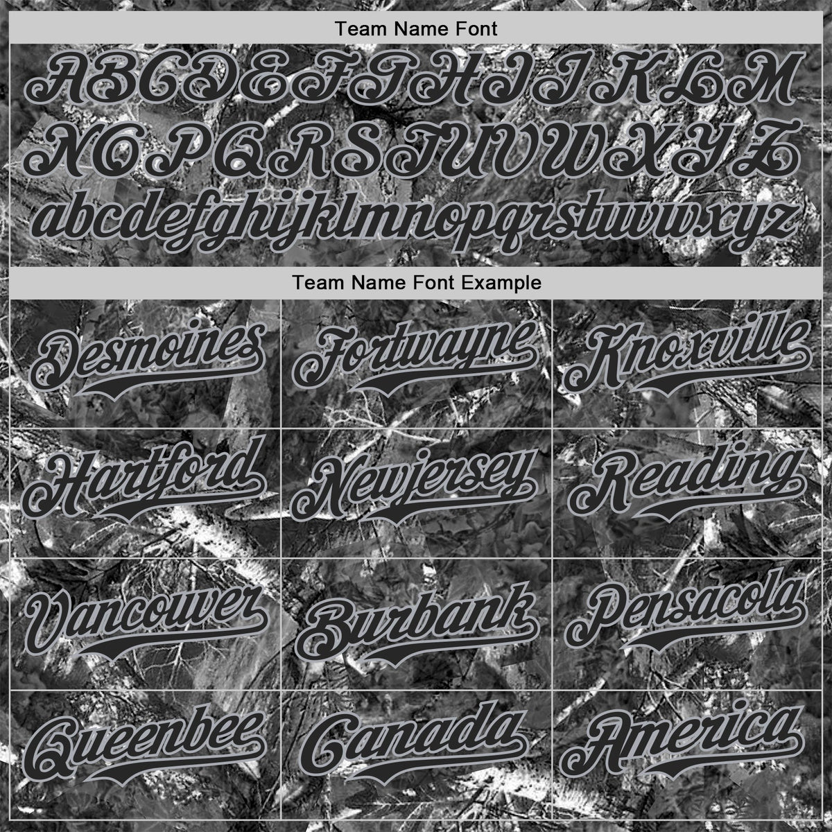 Custom Camo Black-Gray Woodland Forest Camouflage Authentic Salute To Service Baseball Jersey