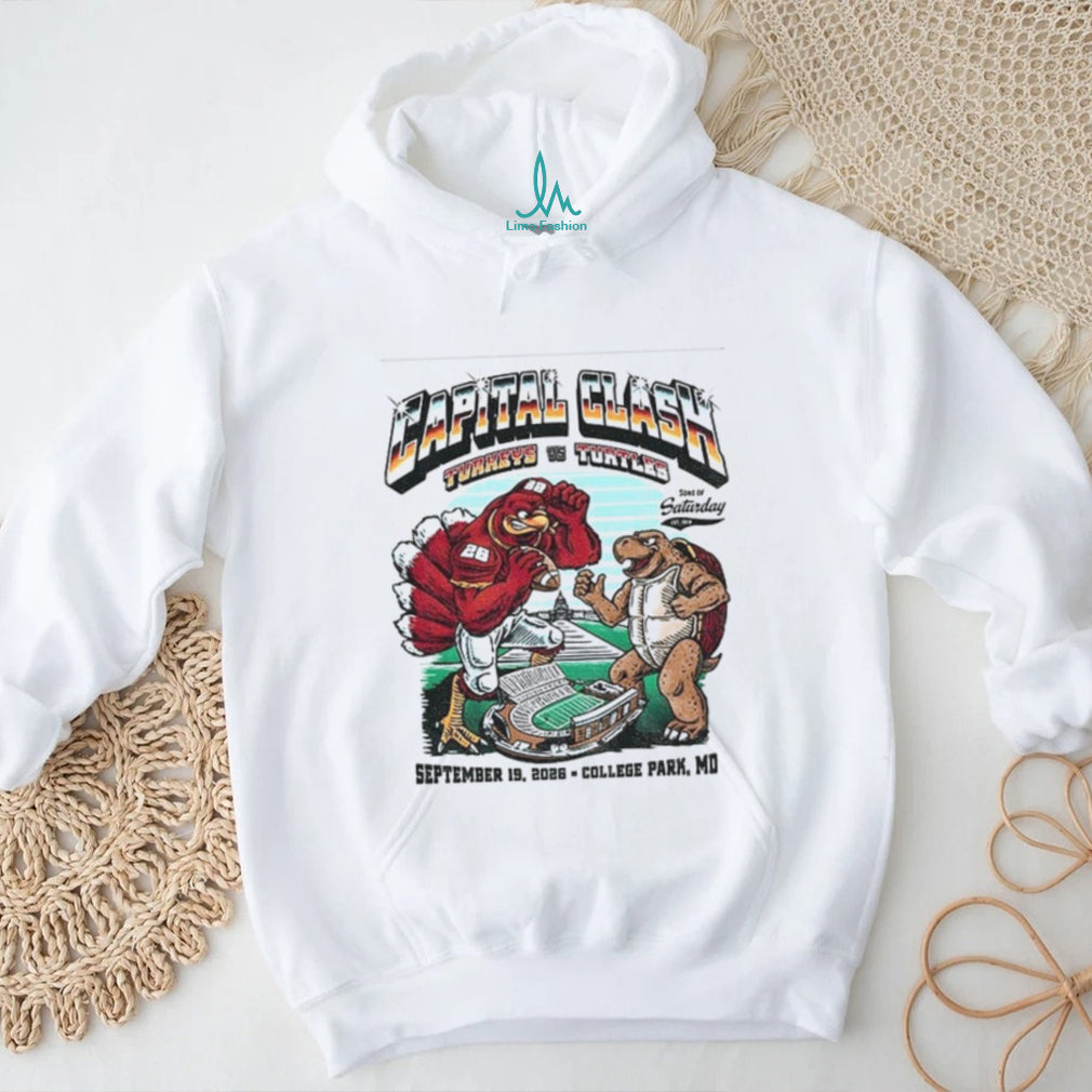 Capital Clash Turkeys vs Turtles sons of Saturday September 19 2026 shirt
