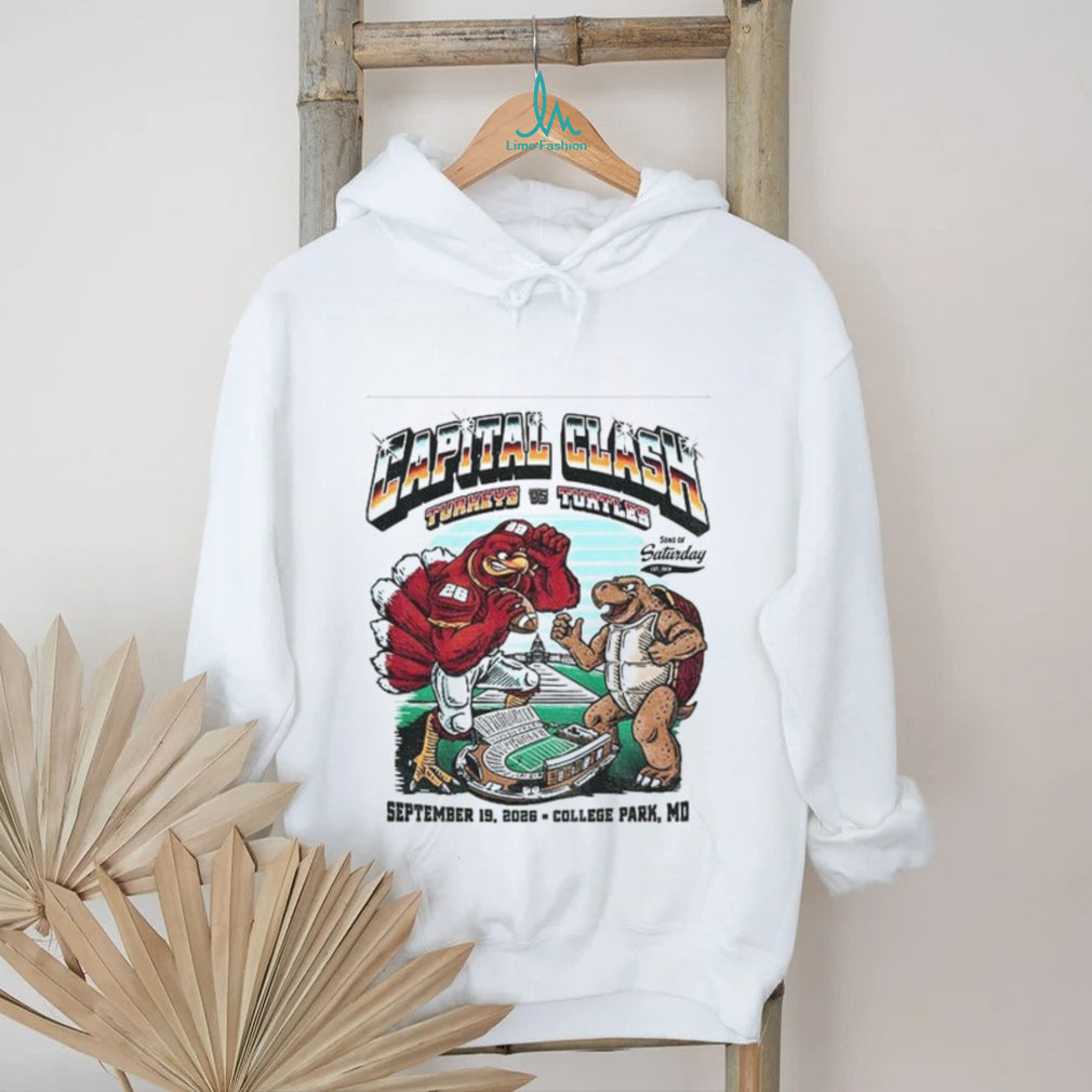 Capital Clash Turkeys vs Turtles sons of Saturday September 19 2026 shirt