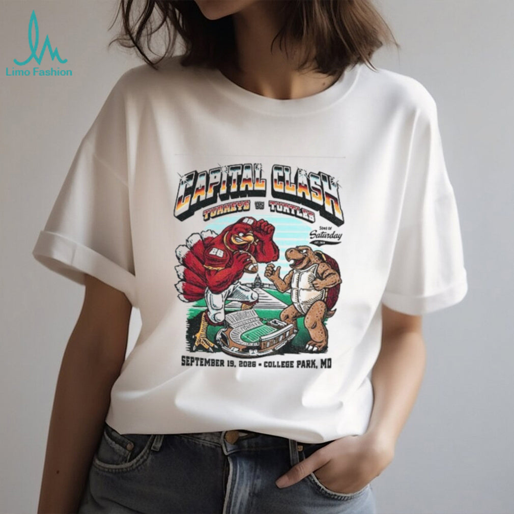 Capital Clash Turkeys vs Turtles sons of Saturday September 19 2026 shirt