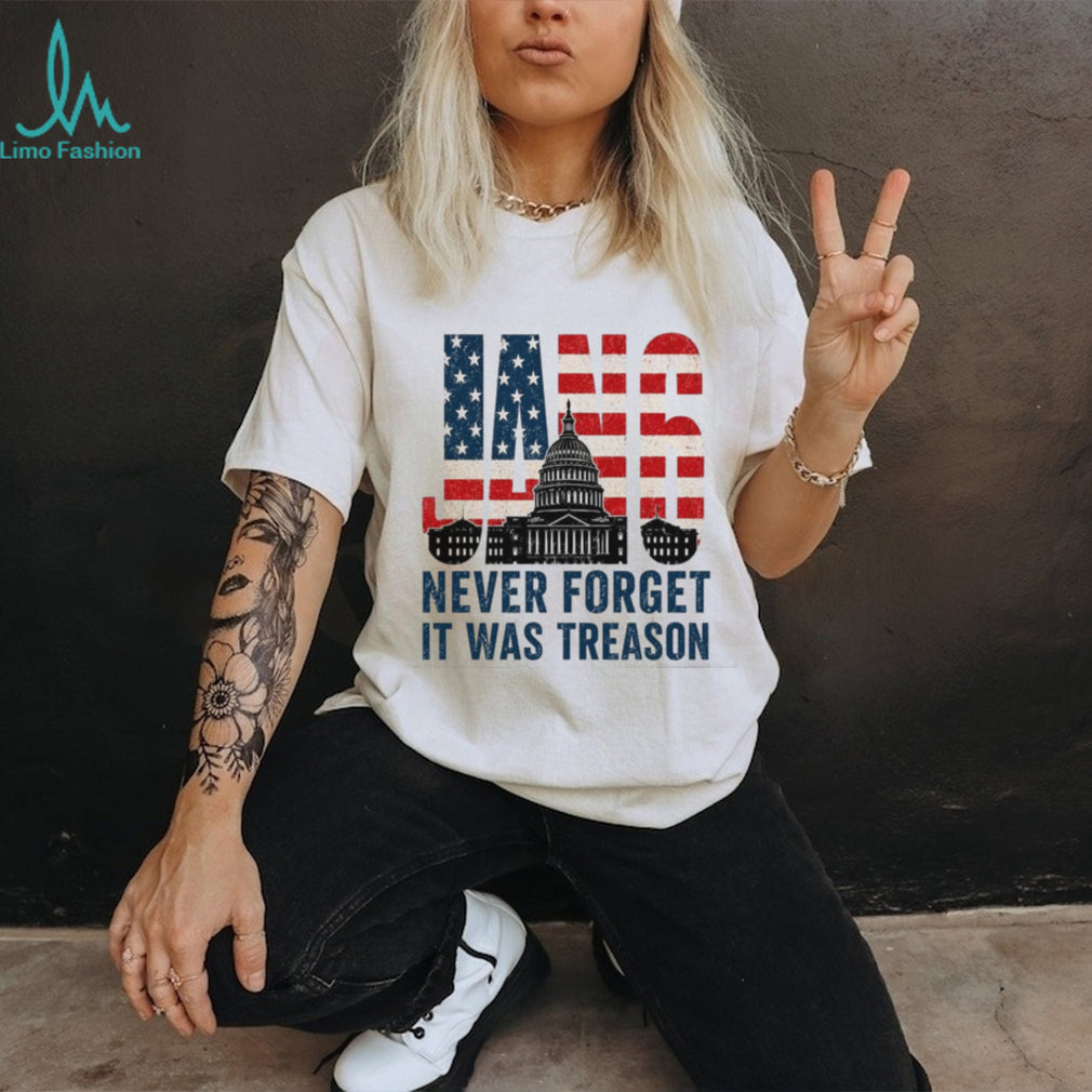 Capitol Hill US Flag American Patriot Jan 6 Treason Shirt