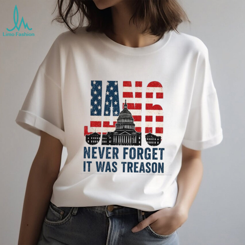 Capitol Hill US Flag American Patriot Jan 6 Treason Shirt