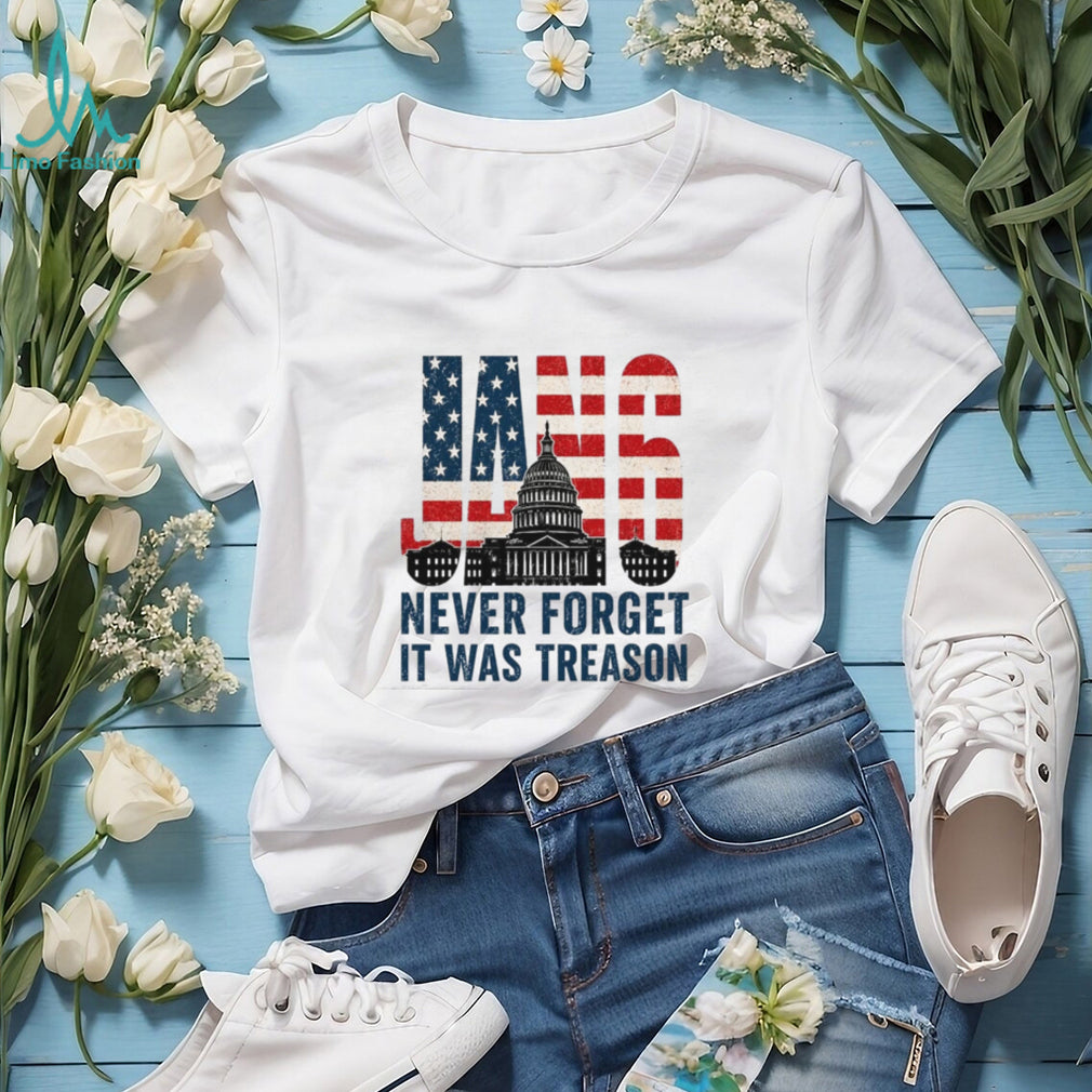 Capitol Hill US Flag American Patriot Jan 6 Treason Shirt
