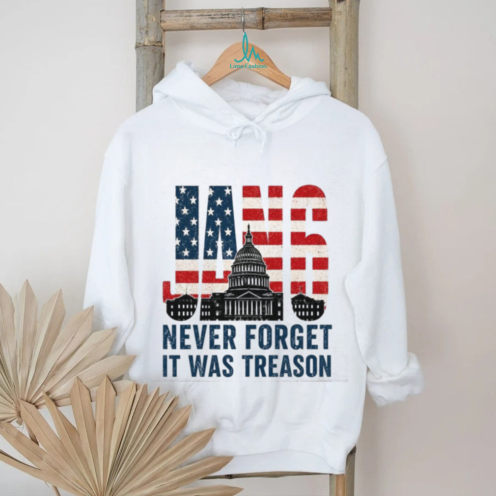 Capitol Hill US Flag American Patriot Jan 6 Treason Shirt