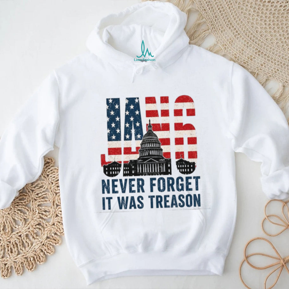Capitol Hill US Flag American Patriot Jan 6 Treason Shirt