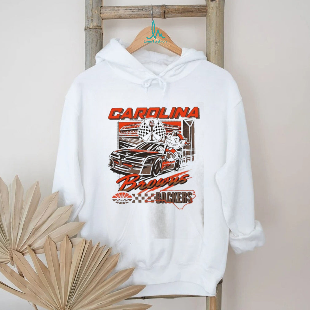 Carolina Browns Backers Brownie the Elf Cleveland Browns shirt