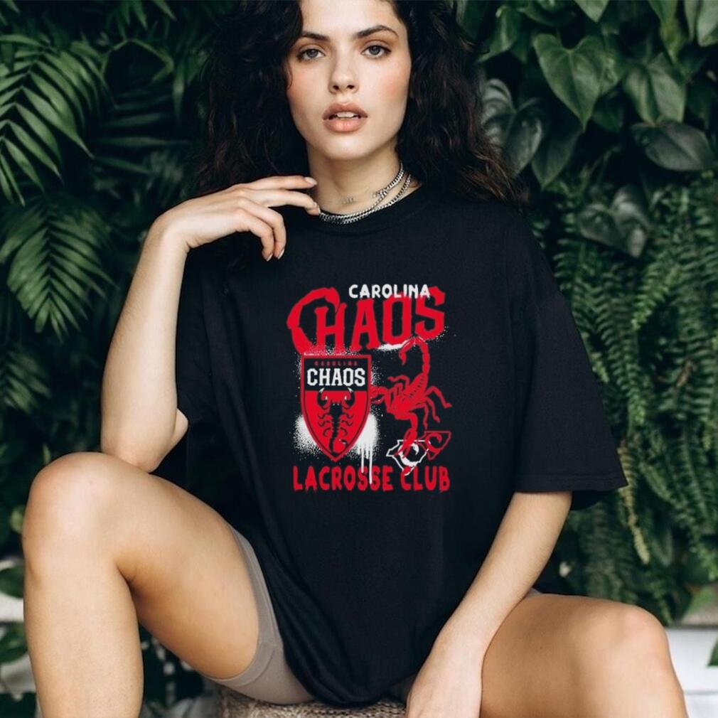 Carolina Chaos Lacrosse Club Scorpion shirt
