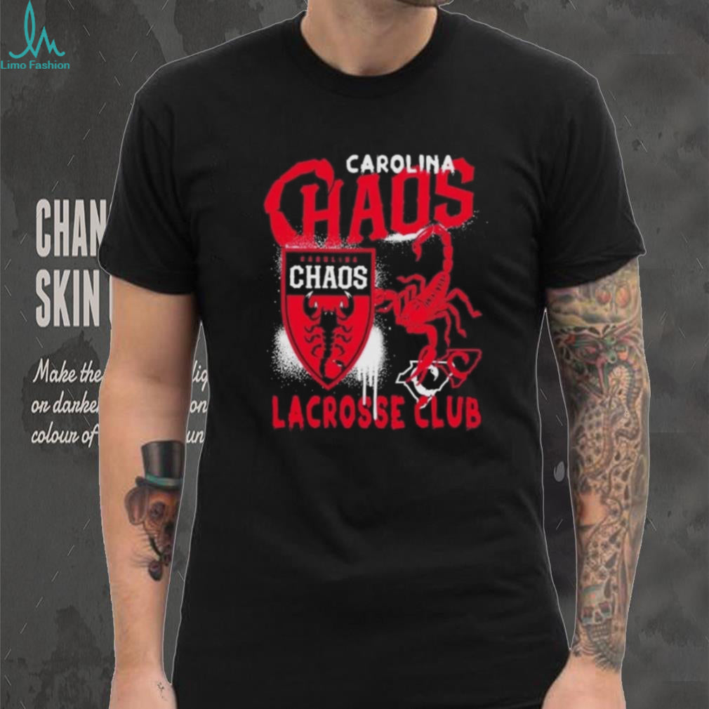 Carolina Chaos Lacrosse Club Scorpion shirt