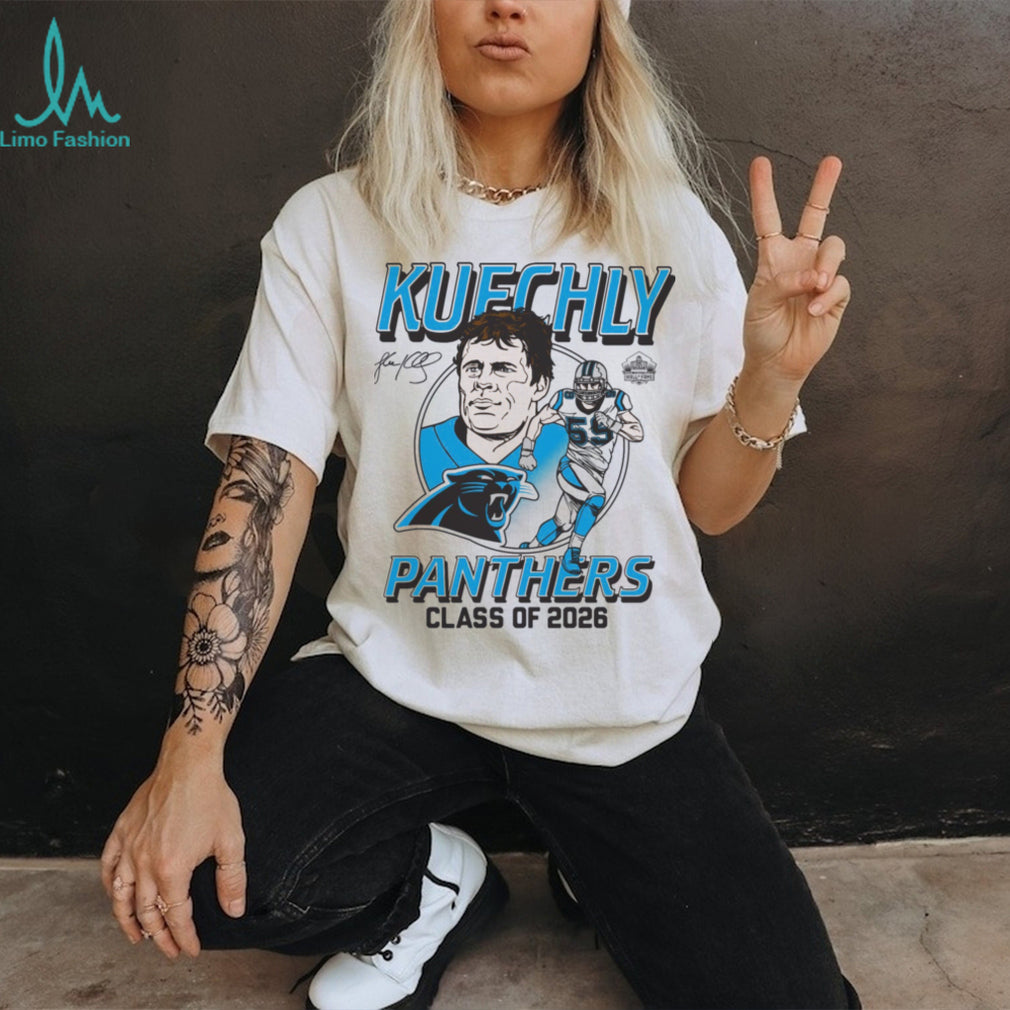 Carolina Panthers Luke Kuechly Class of 2026 Hall of Fame Shirt