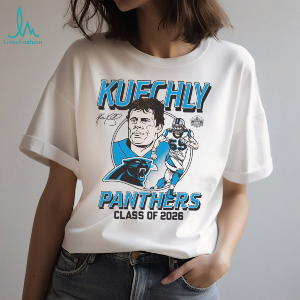 Carolina Panthers Luke Kuechly Class of 2026 Hall of Fame Shirt