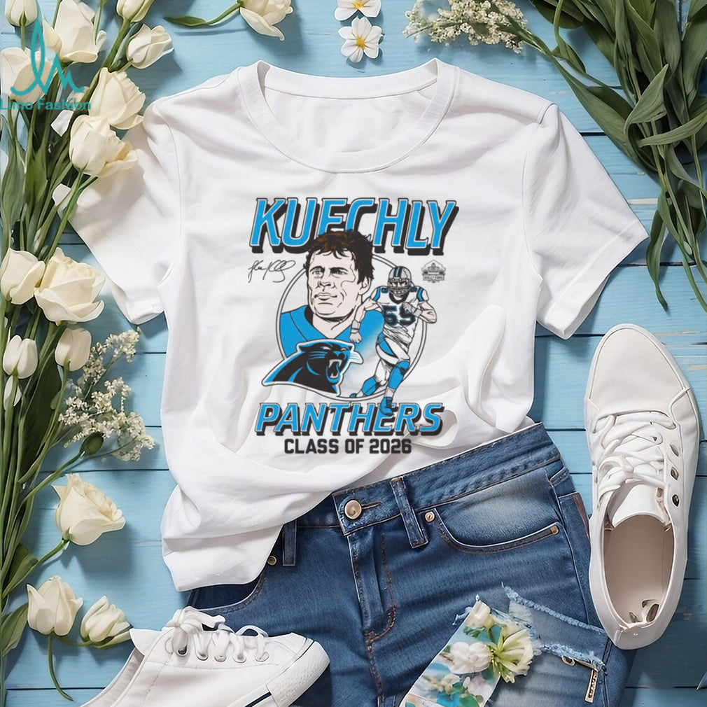 Carolina Panthers Luke Kuechly Class of 2026 Hall of Fame Shirt
