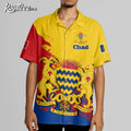 Chad Coat Of Arms Custom Hawaiian Shirt