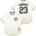 Chicago Cubs #23 Ryne Sandberg Cubs 23 Off-White New Fan 1916 Retro