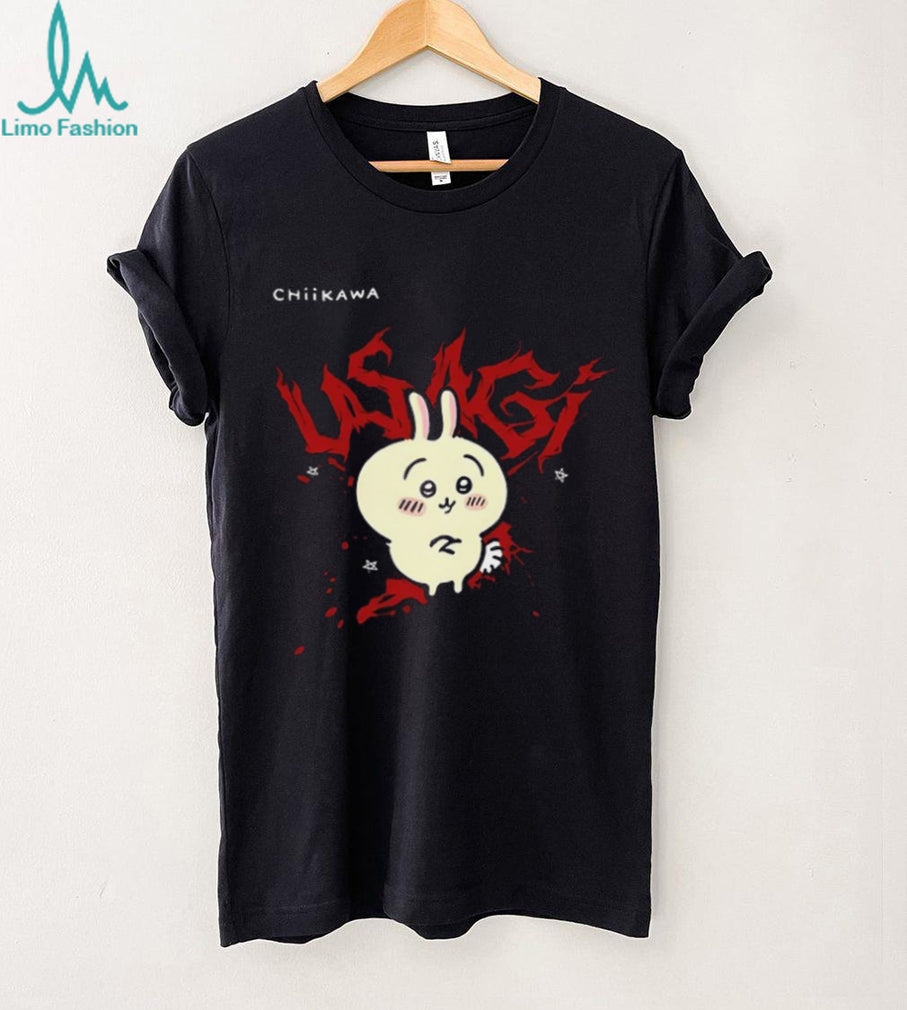 Chikawa Usagi Kawaii Anime Red graphic shirt