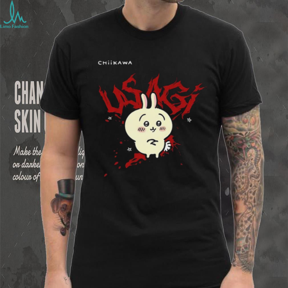 Chikawa Usagi Kawaii Anime Red graphic shirt