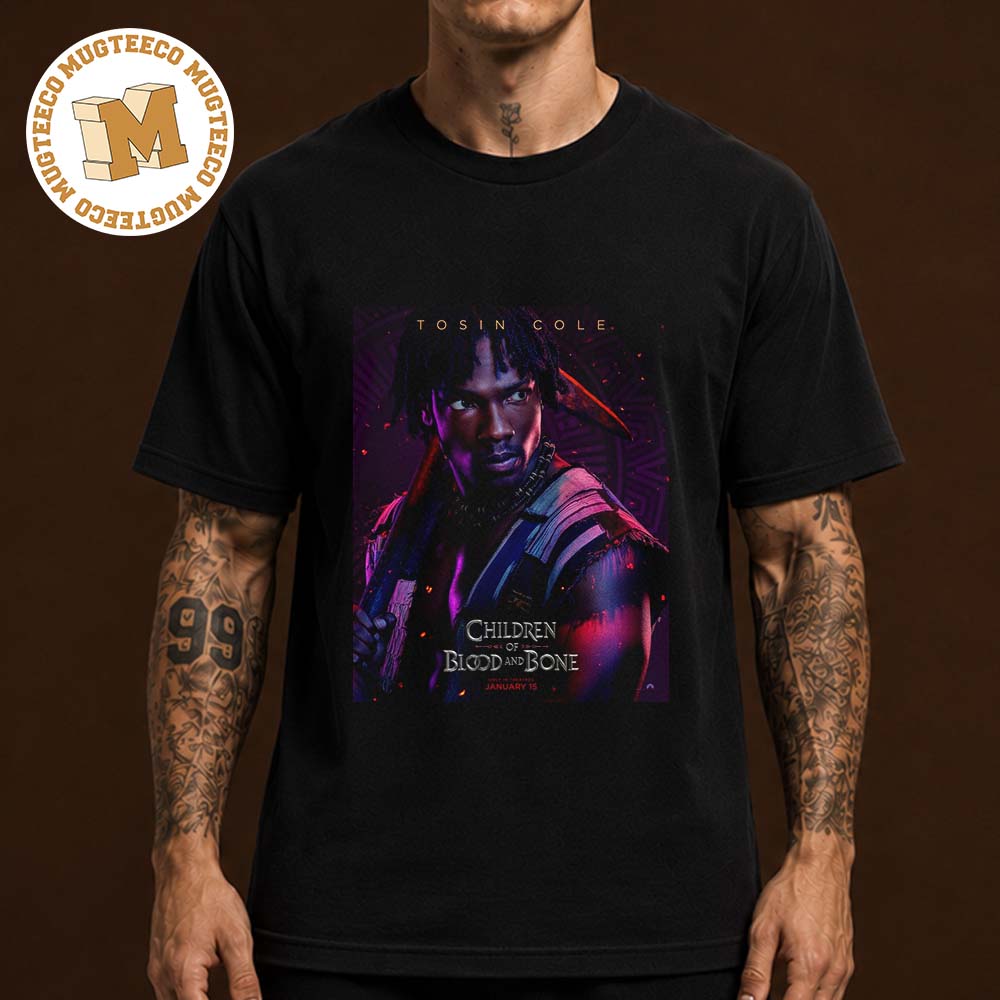 Children of Blood and Bone Tzain Character Poster In Theatres On January 15 2027 Unisex T Shirt