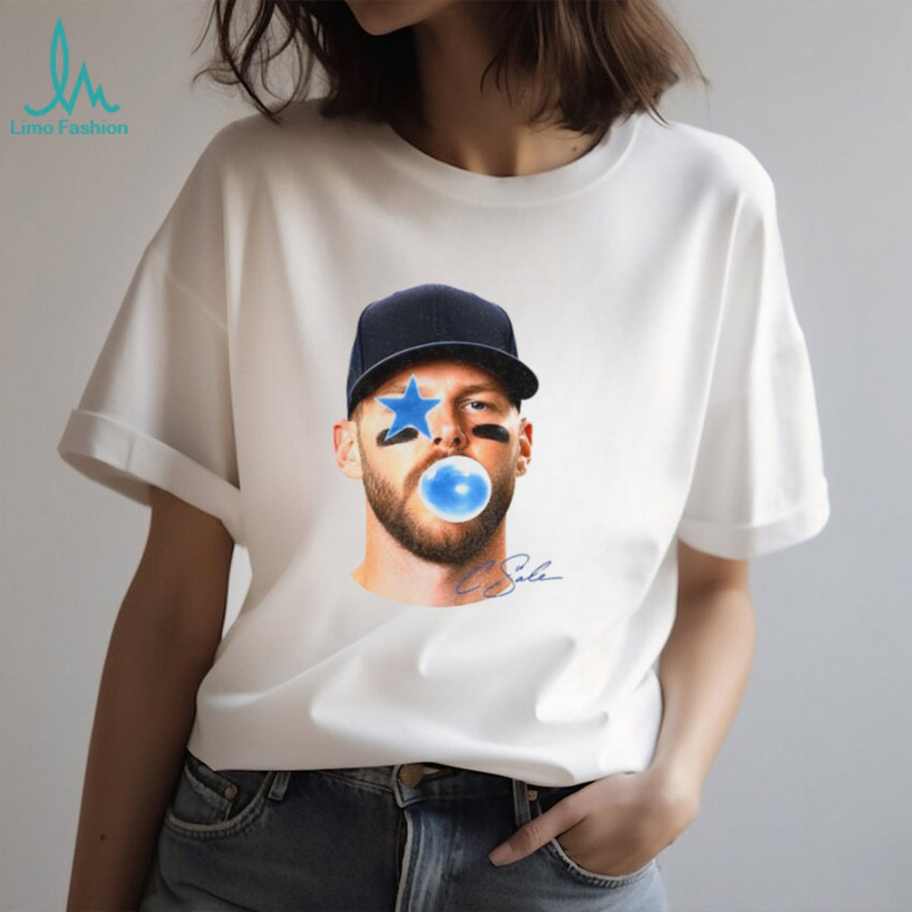 Chris Sale Allstar Bubble MLB baseball player signature shirt