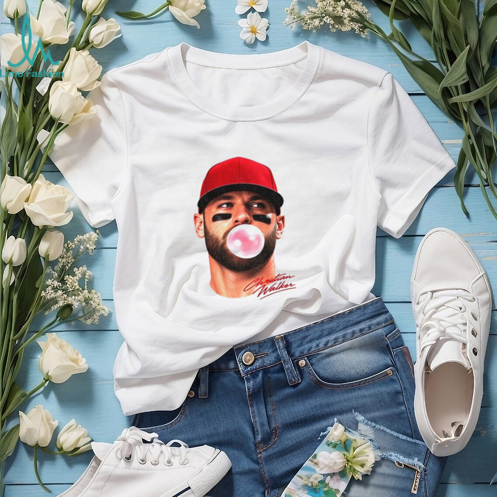 Christian Walker Allstar Bubble MLB baseball player shirt