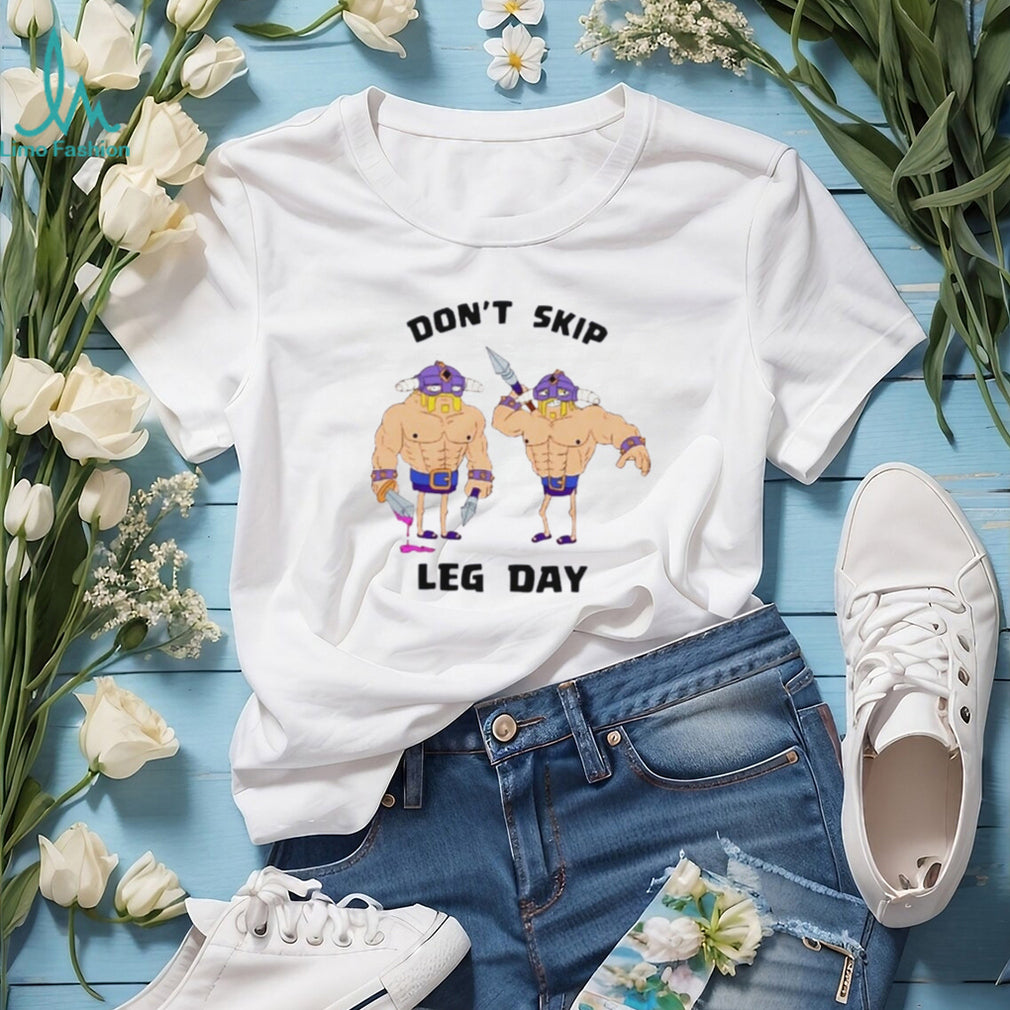 Clash of Clans Barbarians Don’t Skip Leg Day shirt