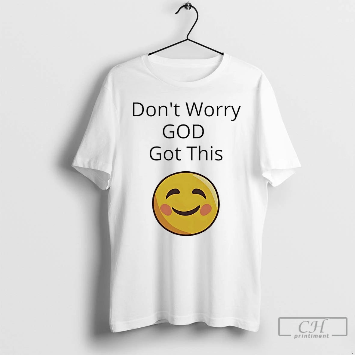 Classic 1ts0xavn Dont Worry God Got This Smiley Face