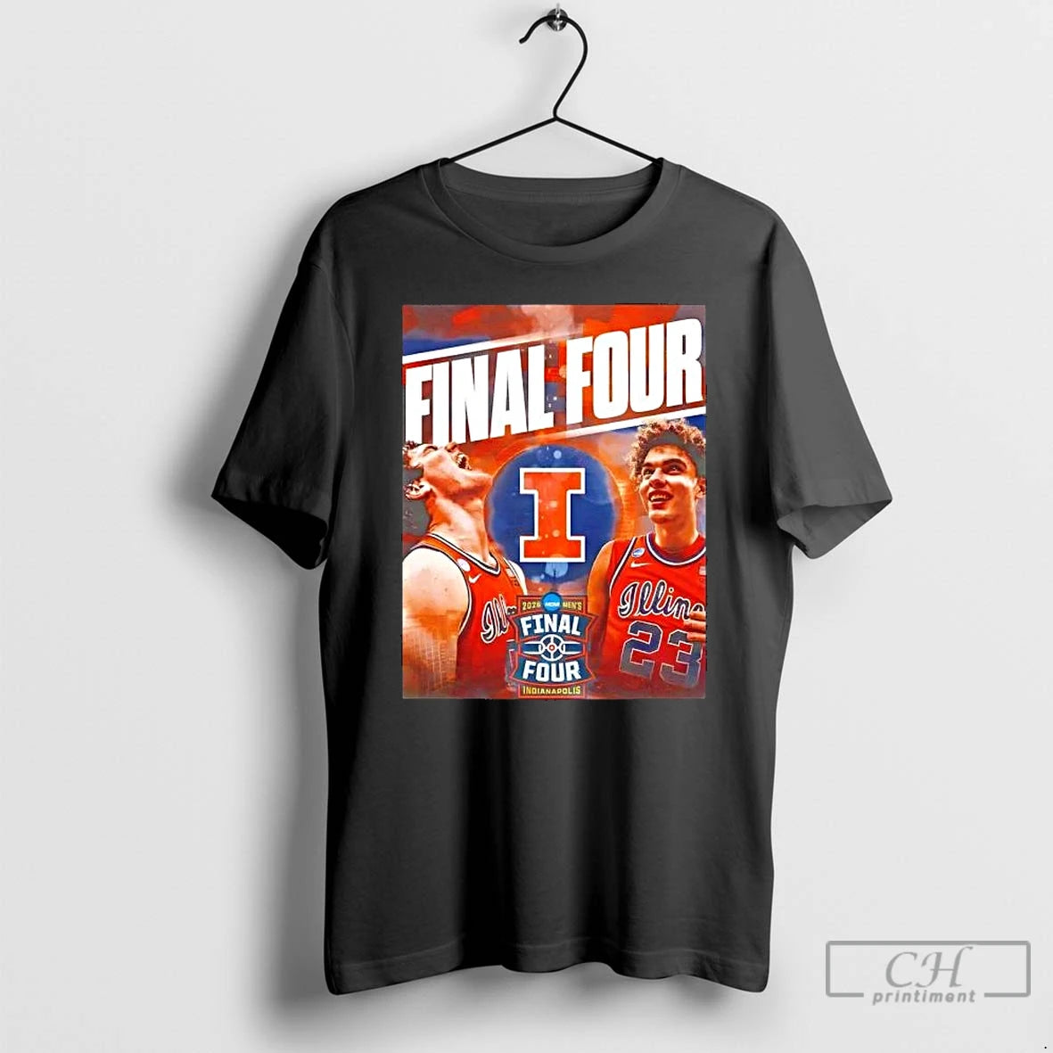 Classic 2026 Ncaa Illinois Fighting Illini Final Four 2026 Basketball Graphic