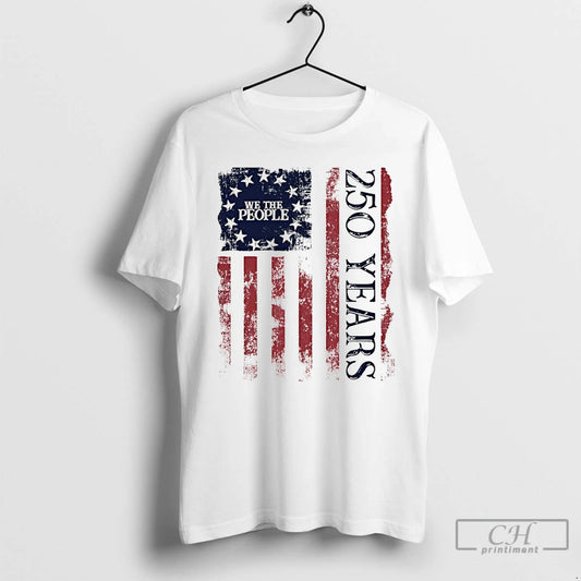 Classic 250 Years We The People American Flag