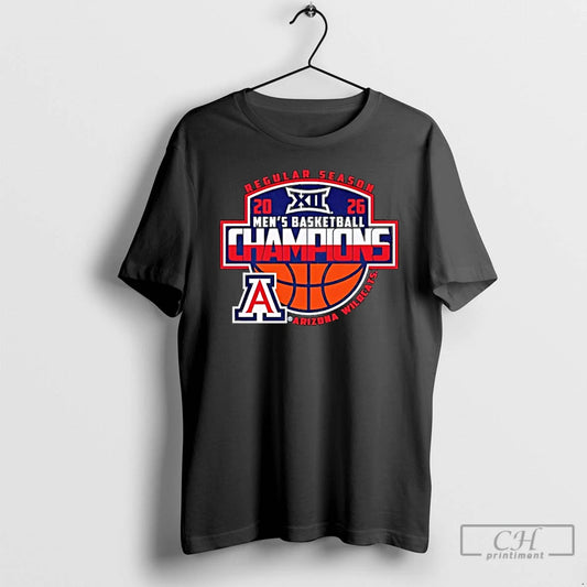 Classic Arizona Wildcats 2026 Big 12 Mens Basketball Regular Season Champions
