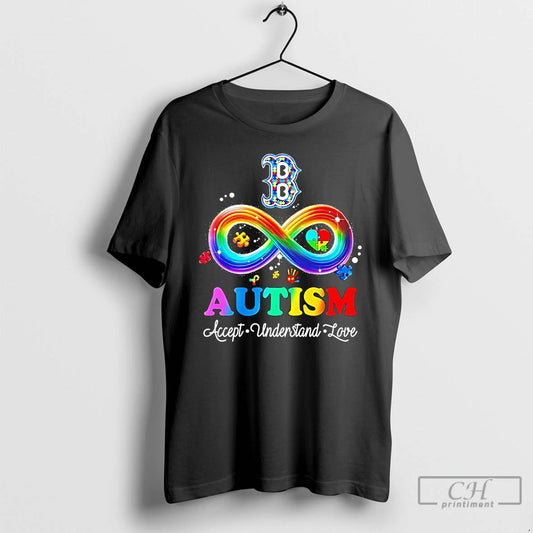 Classic Boston Red Sox Autism Accept Understand Love