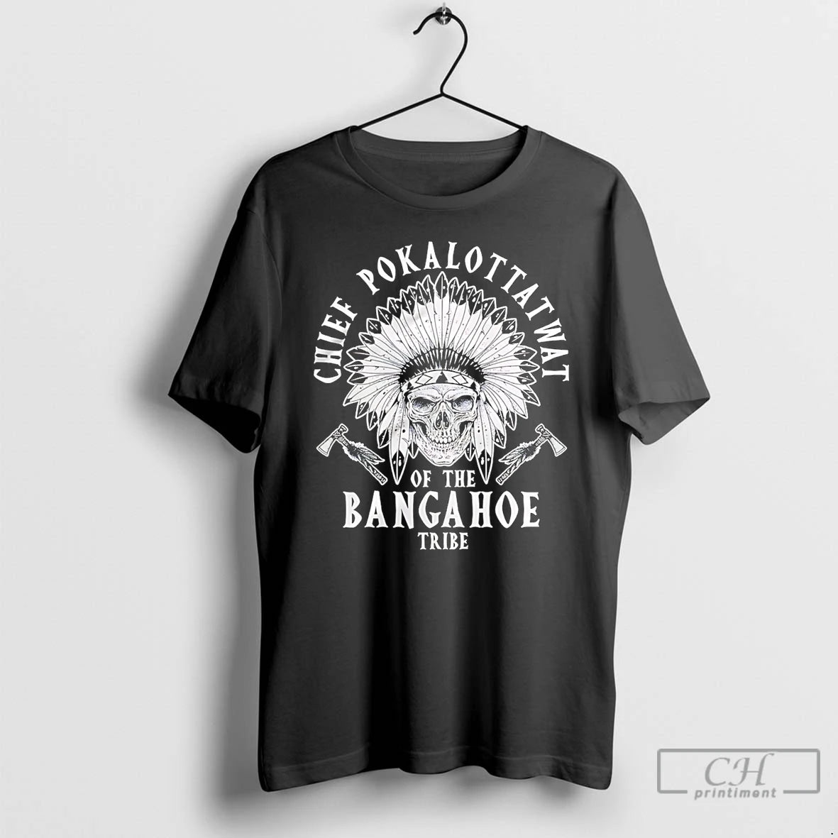 Classic Chief Pokalottatwat Of The Bangahoe Tribe Skull Native