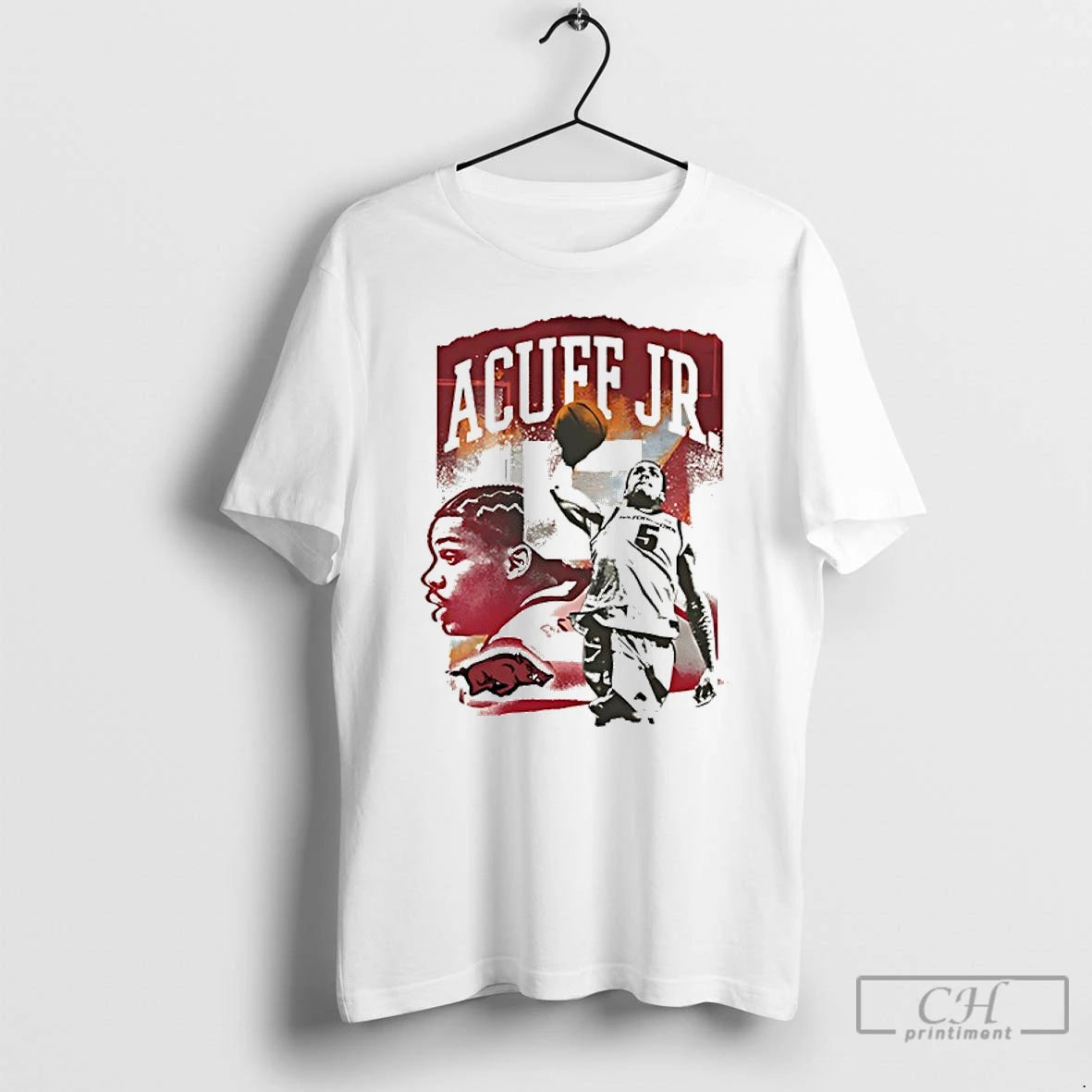 Classic Darius Acuff Jr Arkansas Razorbacks Player Collage Vintage