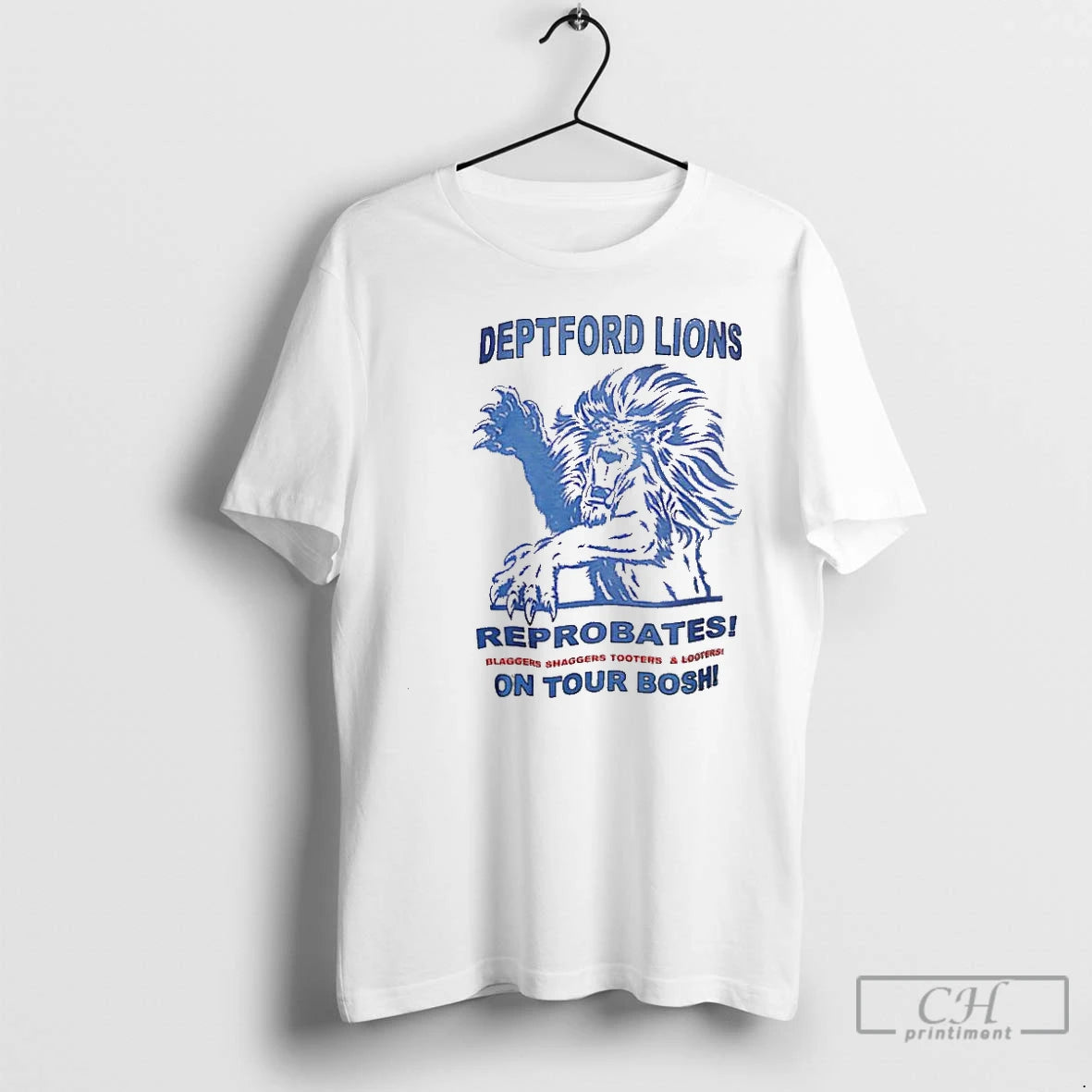 Classic Deptford Lions Reprobates Blaggers Shaggers Tooters Looters On Tour Bosh