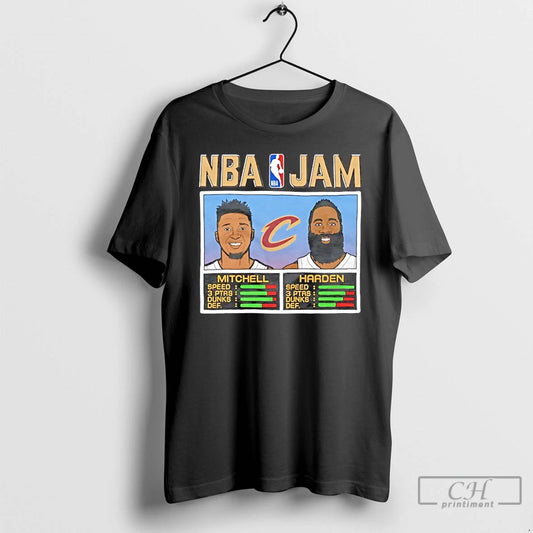 Classic Donovan Mitchell And James Harden Cavs Cleveland Cavaliers Nba Jam