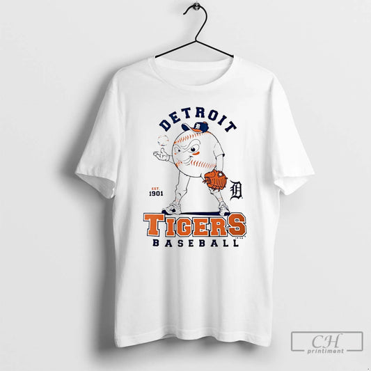 Classic Ejpei9mx Detroit Tigers Baseball Character Est 1901