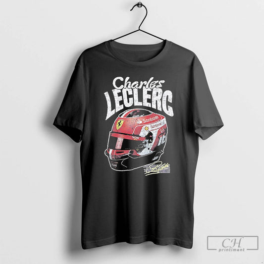 Classic F1 Racing Charles Leclerc Helmet Signature