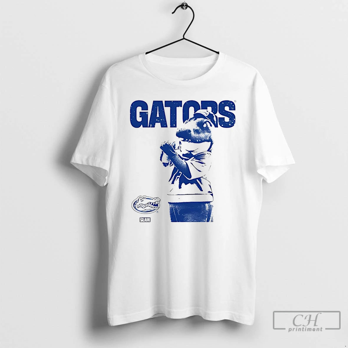 Classic Florida Gators Mascot Mode Slam Graphic
