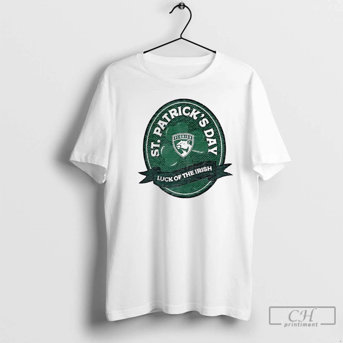 Classic Florida Panthers St Patricks Day Luck Of Irish