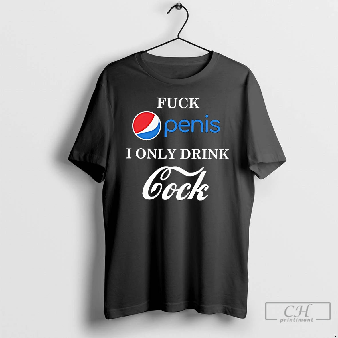 Classic Fuck Penis I Only Drink Cock Parody